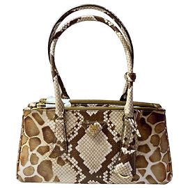 Sac à main Prada Galleria Medium Saffiano Imprimé Sable