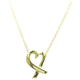 Tiffany & Co Collar Péndulo Corazón Amoroso Tiffany Dorado
