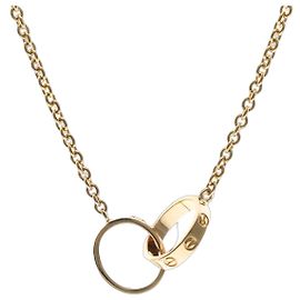Collar Péndulo Baby Love de Cartier Dorado
