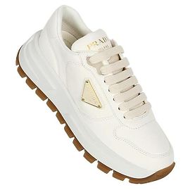 Prada Zapatillas de cuero Blanco