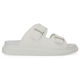 Alexander Mcqueen Sandale Hybrid Blanc