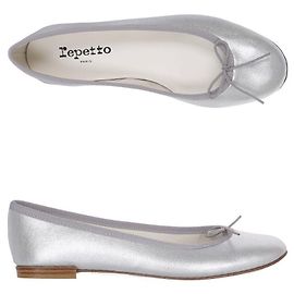 Repetto Cendrillon Ballerinas flach Silber