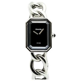 Chanel Relógio Feminino Medium Premiere Gourmet Chain Preto