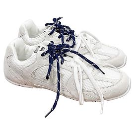 Miu Miu Suede Mesh Sneakers White White