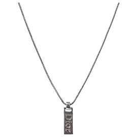 Dior Collar de plata chapada Plata