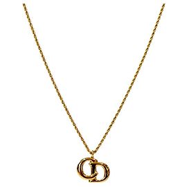 Dior Collier en or Doré
