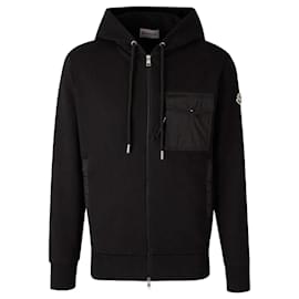 Sudadera con capucha Moncler Patch Negro