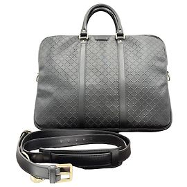 Gucci Maleta Estampada Preto