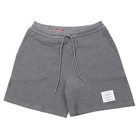 Thom Browne Men's Grey Cotton Shorts Brown