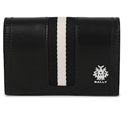 Bally Leather Wallet Black
