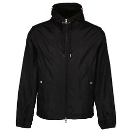 Moncler Tagliavento con cappuccio Nero
