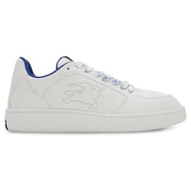 Burberry Leather Stack Sneakers White