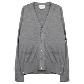 Thom Browne Button-Up Cardigan Brown