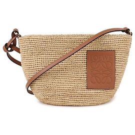 Loewe Pochette con taglio Marrone