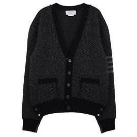 Thom Browne Cardigan en maille Bleu