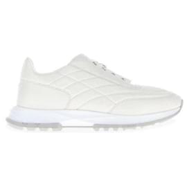 Givenchy Verblasste Leder-Sneaker Weiß
