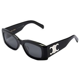 Céline Triomphe Logo XL Sunglasses Black