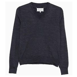 Maison Martin Margiela Wollpullover Blau