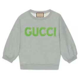 Gucci Moletom cropped de jersey de algodão XJGDP Marrom