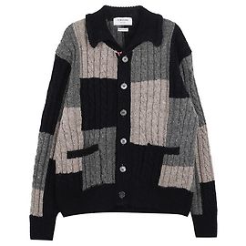 Thom Browne Cardigan Blau