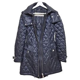 Burberry Quilted Jacket Blue