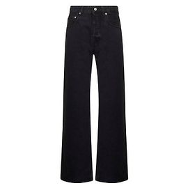 Jacquemus Wide Denim Pants Black