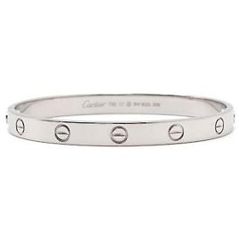 Cartier Bracciale LOVE in oro bianco Bianco