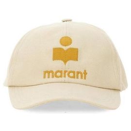 Isabel Marant Logo Cap Weiß