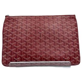 Goyard Clutch Sena MM Rosso Rosso