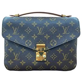 Louis Vuitton Borsa a Spalla Pochette Metis Monogram Marrone