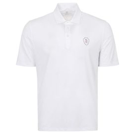 Brunello Cucinelli Logo Polo Short Sleeve T-Shirt White