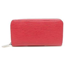 Louis Vuitton Epice Leather Zippy Wallet in Rose Pink Pink