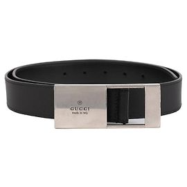 Gucci Cinto com fivela Placca Preto