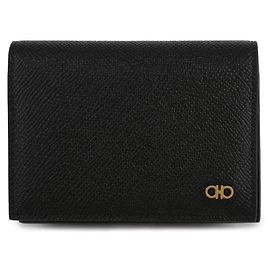Salvatore Ferragamo Tarjetero Gancini Negro