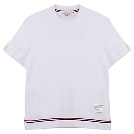 Thom Browne Damen T-Shirt Weiß