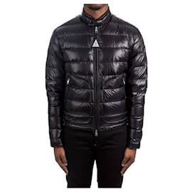 Moncler Packable Short Down Jacket Black