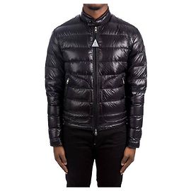 Moncler Giacca corta in piuma d'oca pieghevole Nero