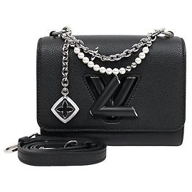 Louis Vuitton Bolsa de Ombro Twist Slim Harmony Preta Preto