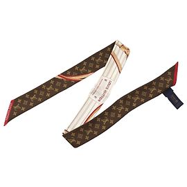 Louis Vuitton Lenço Bandana Neverfull BB Marrom Marrom
