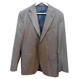Canali Suits White Light blue
