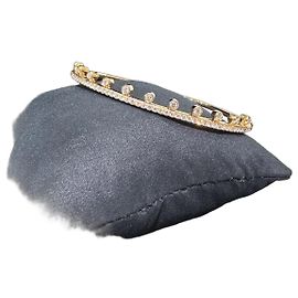 De Beers Dewdrop Rose Gold Diamond Bracelet Golden