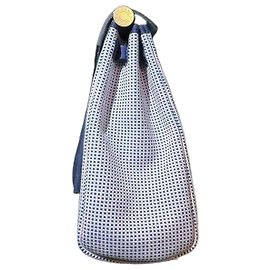 Hermès Lovebag 31 Panda Edição Limitada Azul e Branco Azul