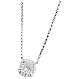 Colar Harry Winston 1 quilate de diamantes 1,01 ct Prata