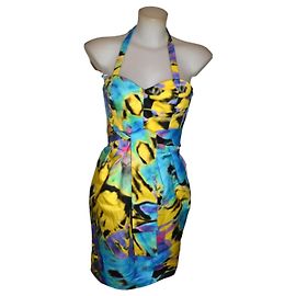 Vestido Love Moschino Multicolor Multicolor