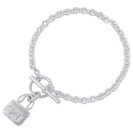 Pulseira Charm Amulette Constance da Hermès Prata