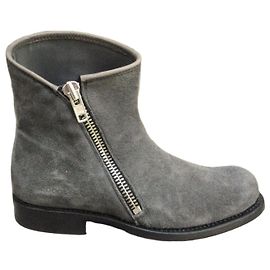 Autre Marque Botines Primeboots de ante gris Gris