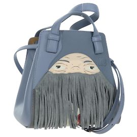LOEWE ~ Ghibli Sac Hammock Nuggets Markl 2way Bleu Clair Auth 167241SM Bleu clair