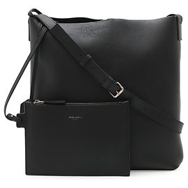 Borsa a spalla in pelle nera Yves Saint Laurent Nero