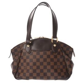 Borsa Louis Vuitton Damier Verona PM Marrone