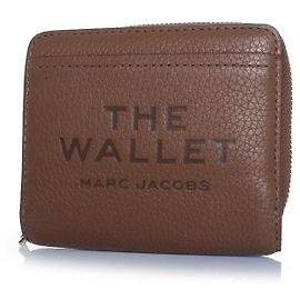 Marc Jacobs, a carteira em couro marrom Marrom